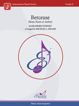 Berceuse Concert Band sheet music cover